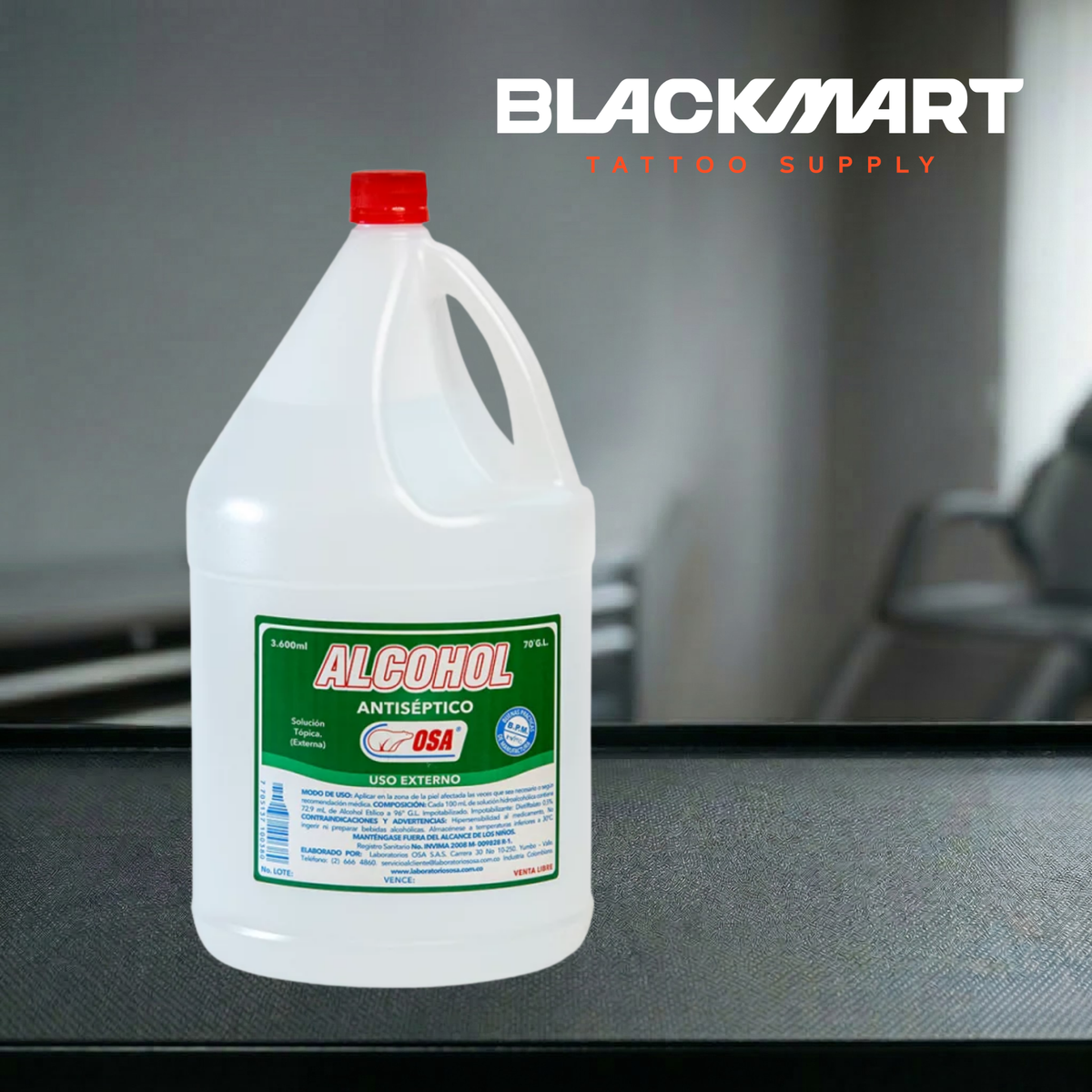 Alcohol Ossa x3600 ml